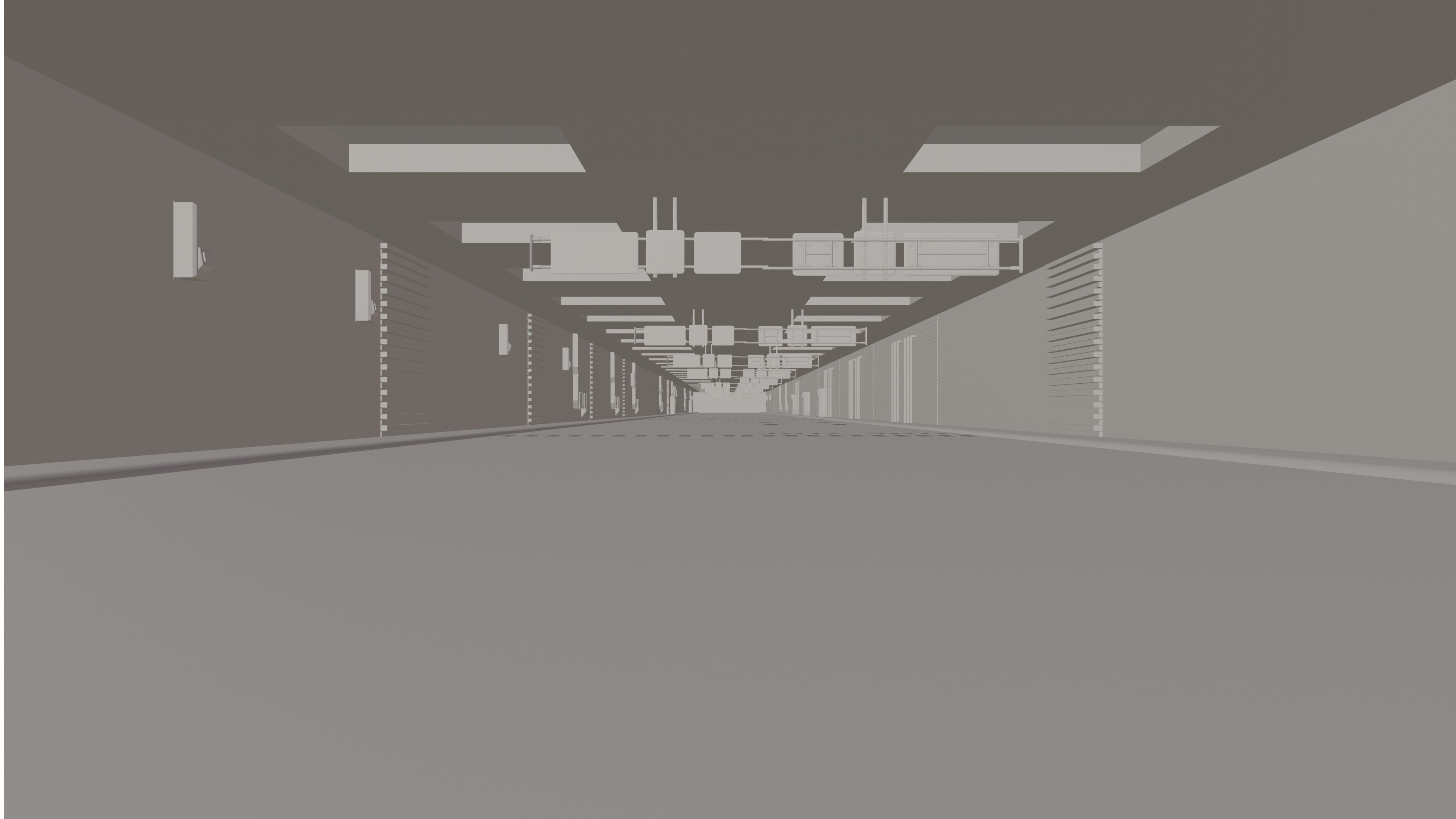 3D Hybrid Tunnel  Without the car 3D model_4