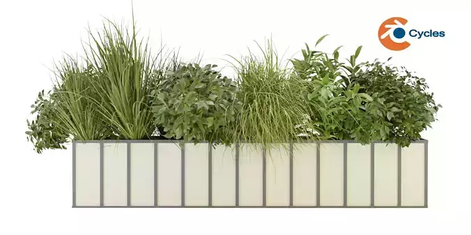 Collection plant vol 324 - blender model 