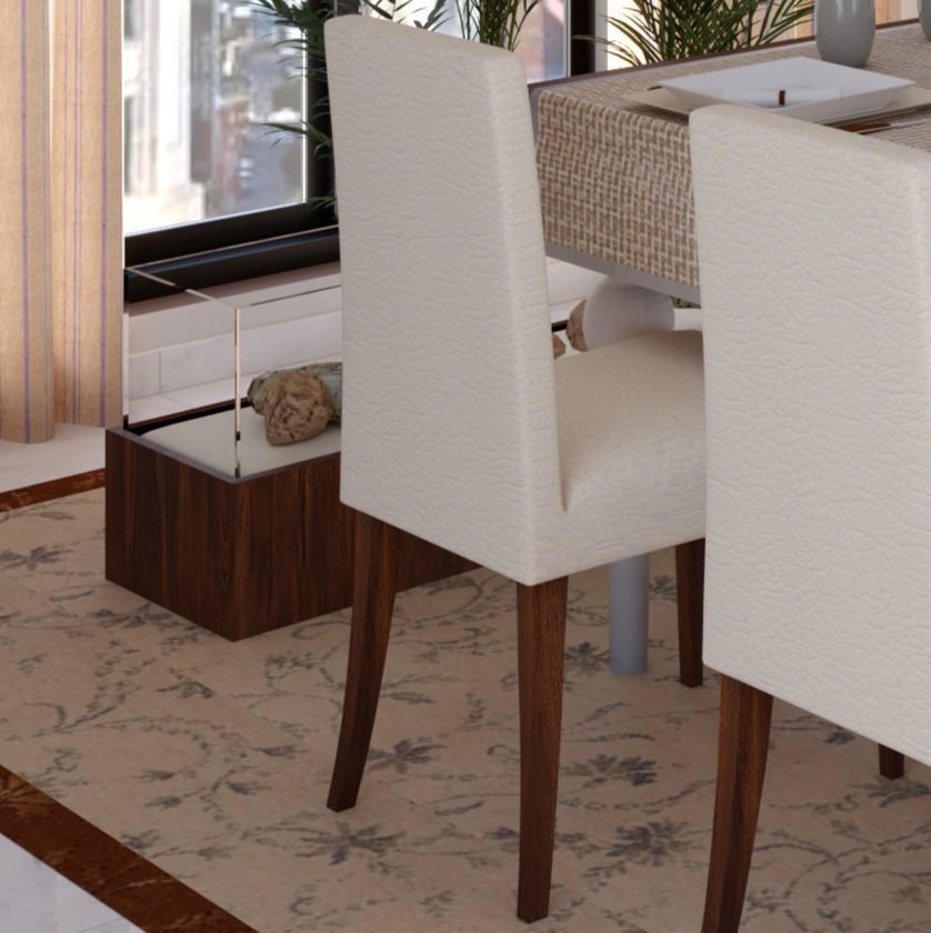 Dining Room Scene Free 3D model_3