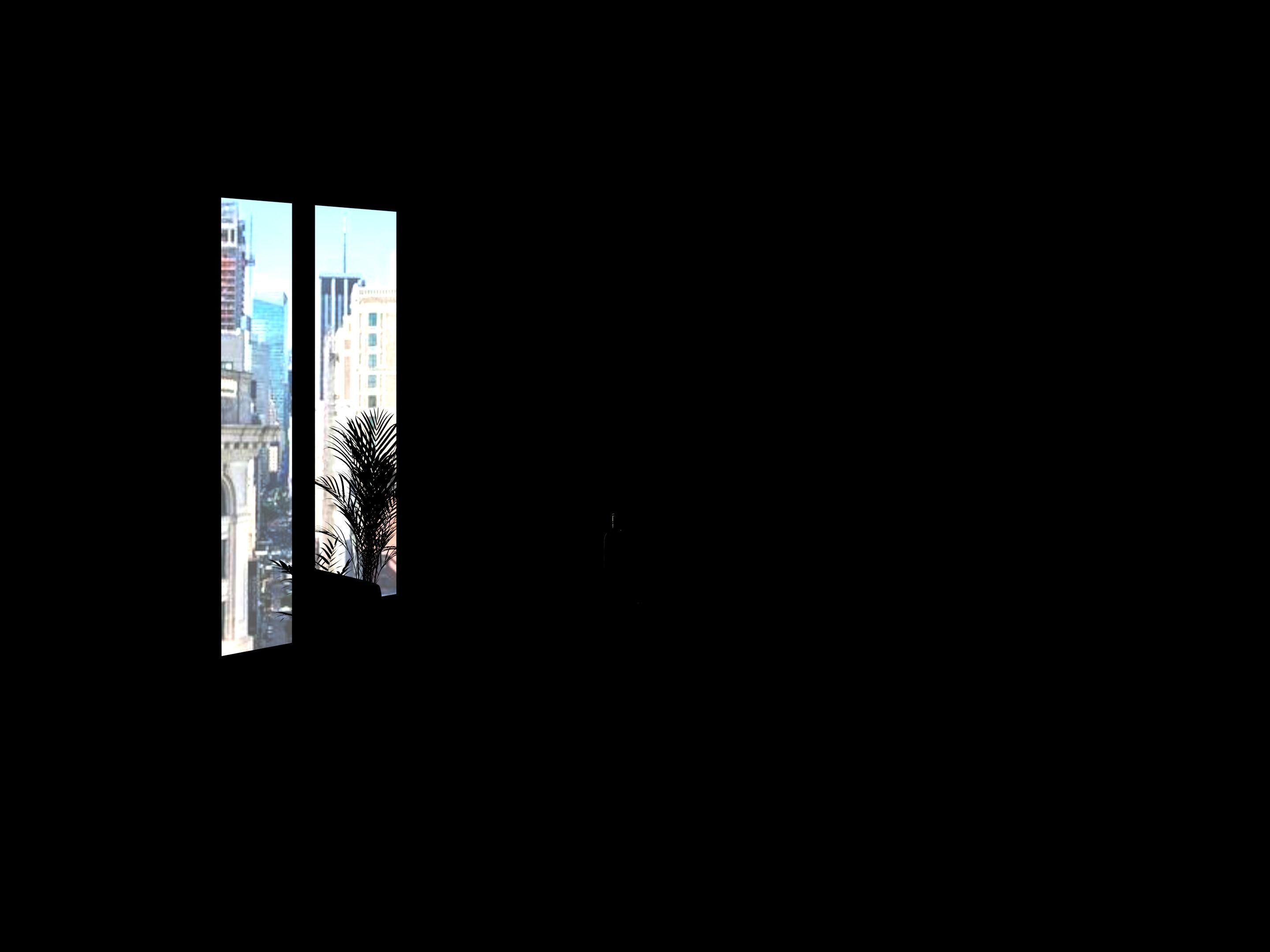 Dining Room Scene Free 3D model_49