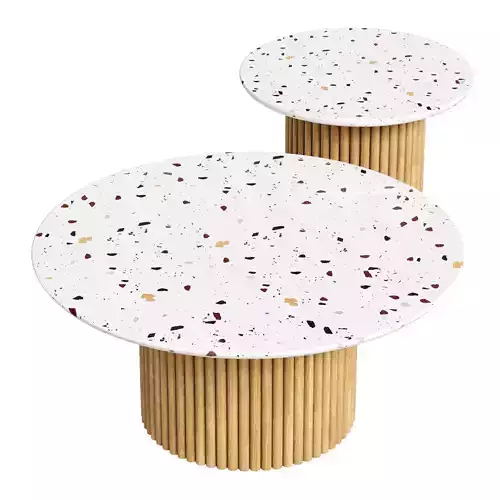 Two Arlaka coffee table 3D model