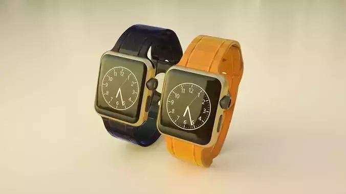 Watches electronic watches 3D model