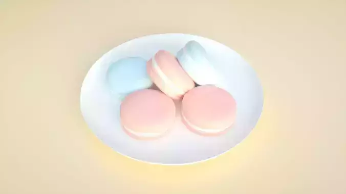 Macaron Pastry Western Food