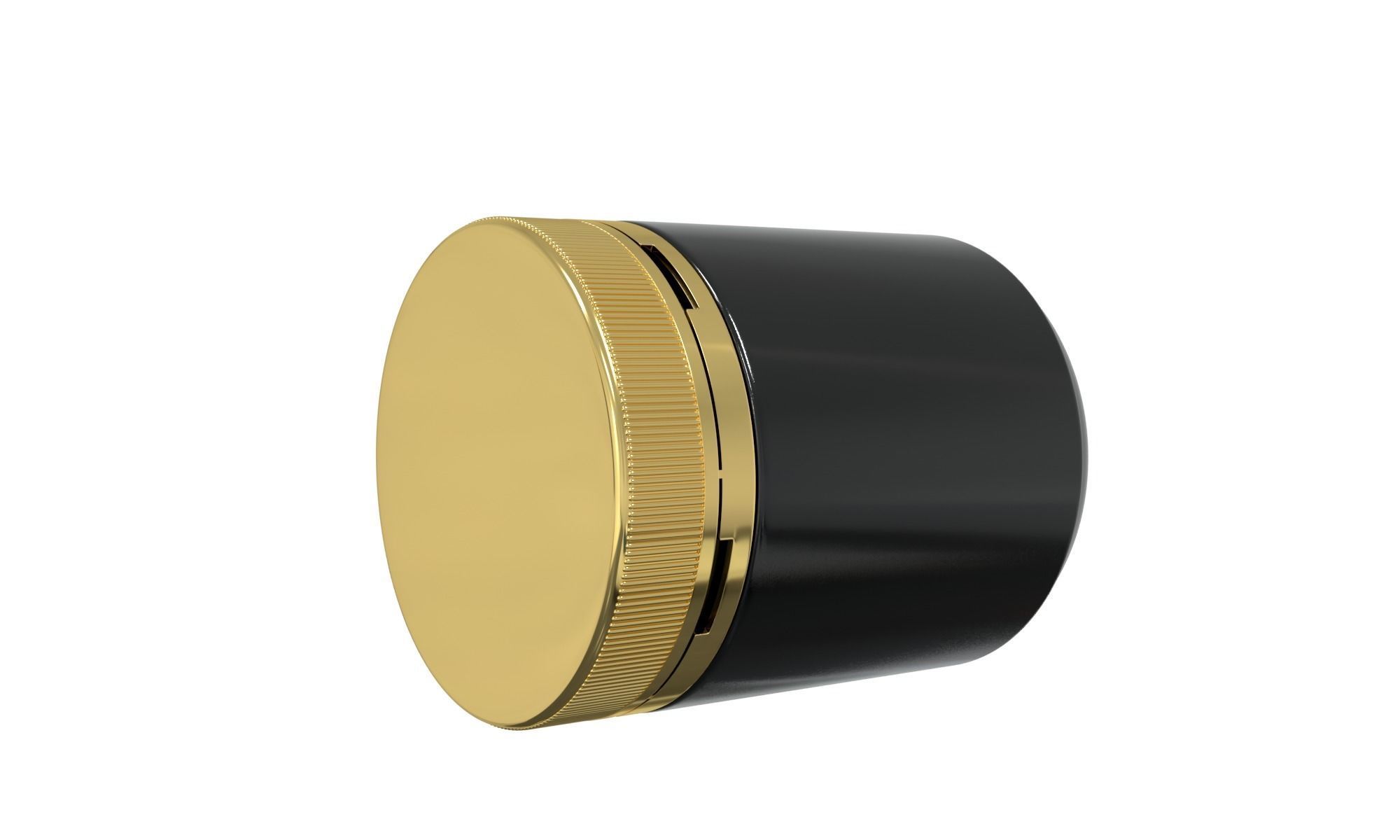 Supplement Bottle with 3D Product Mockup 3D model_3