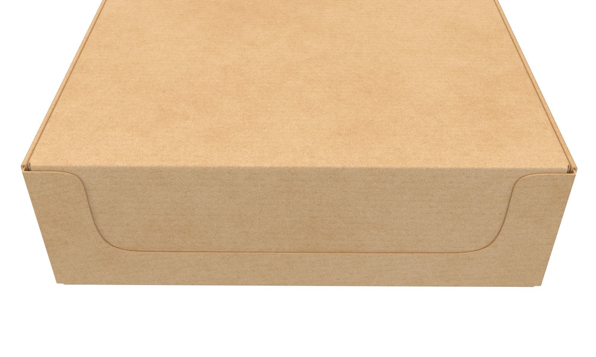 Packaging Box with 3D Product Mockup 3D model_4