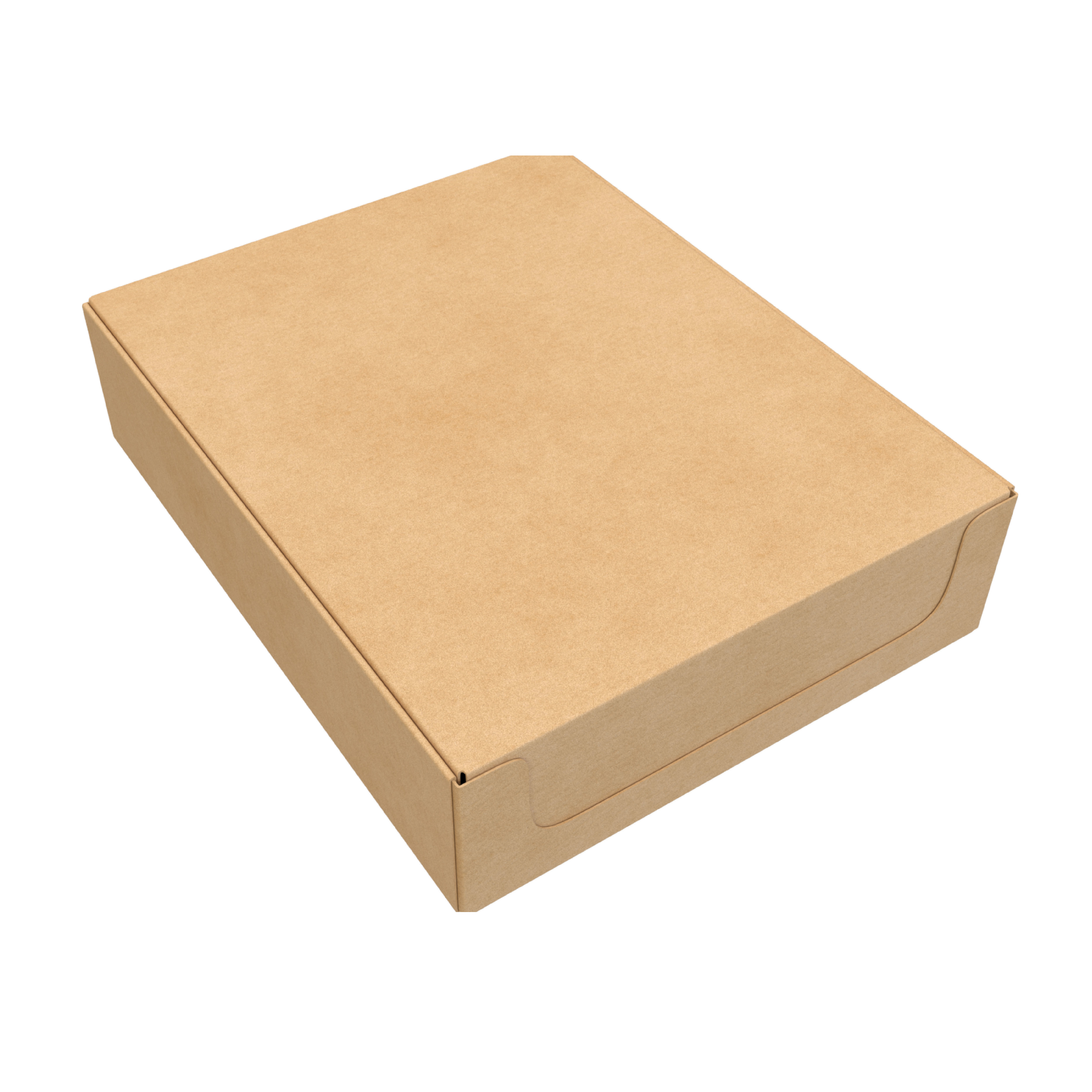 Packaging Box with 3D Product Mockup 3D model_2