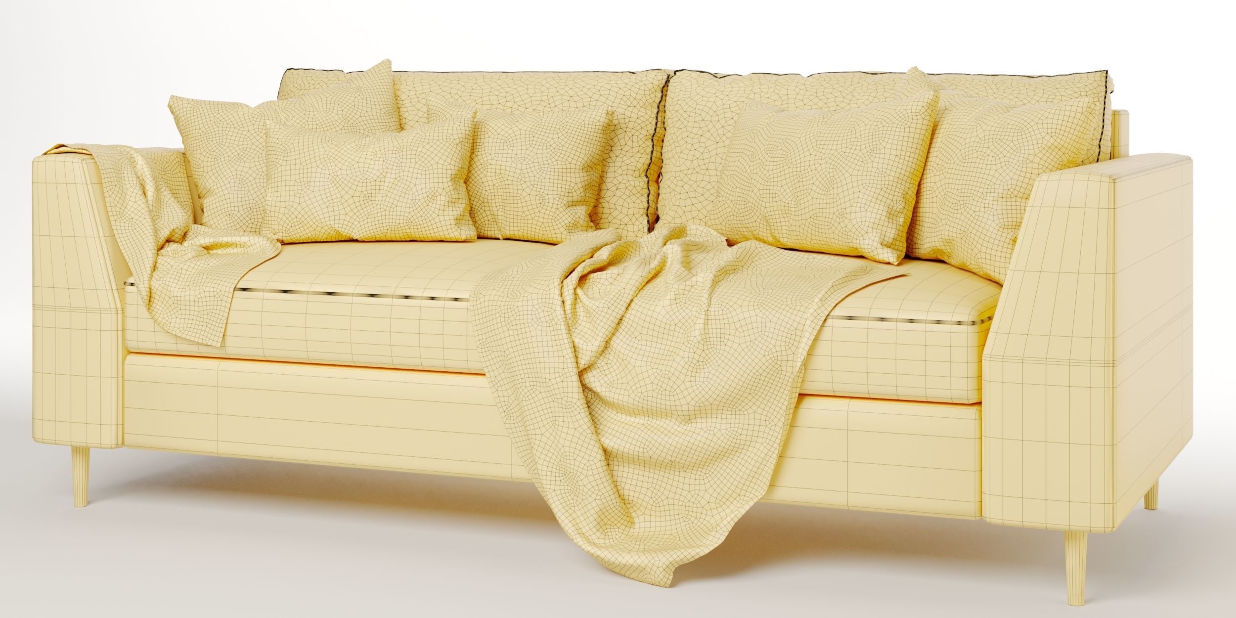 mila modern sofa 3D model_7