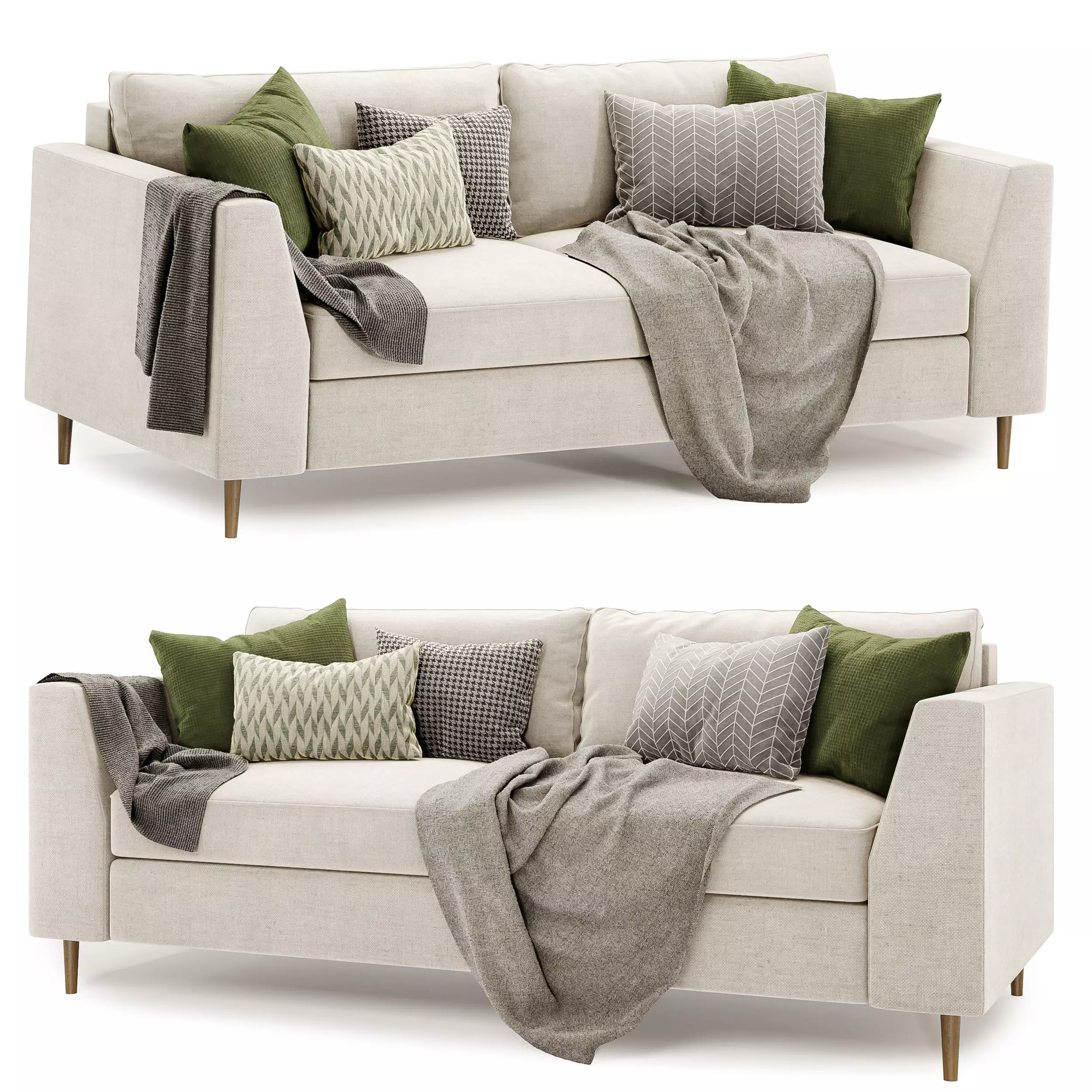 mila modern sofa 3D model_0