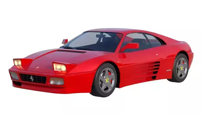 Ferrari 348 GTS 3D model