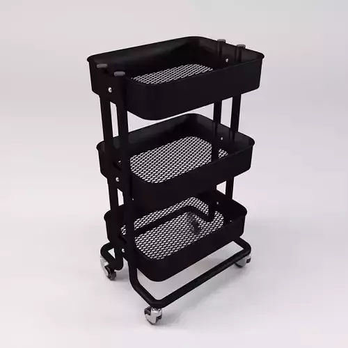 Trolley - Rolling trolley - Kitchen trolley - Utility cart