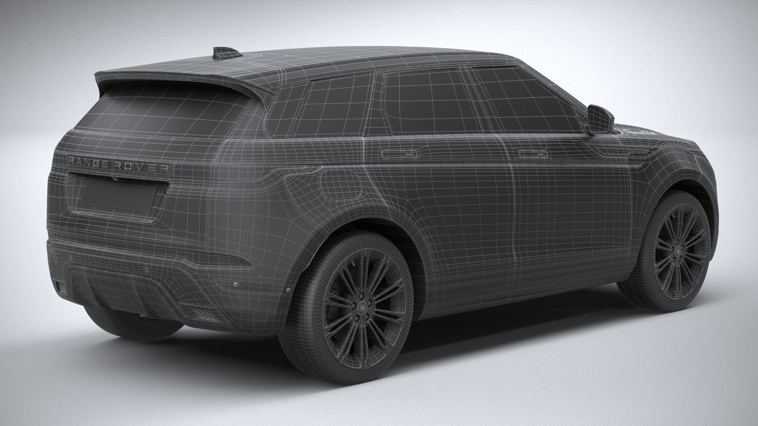 Land Rover Range Rover Evoque 2024 3D model_29