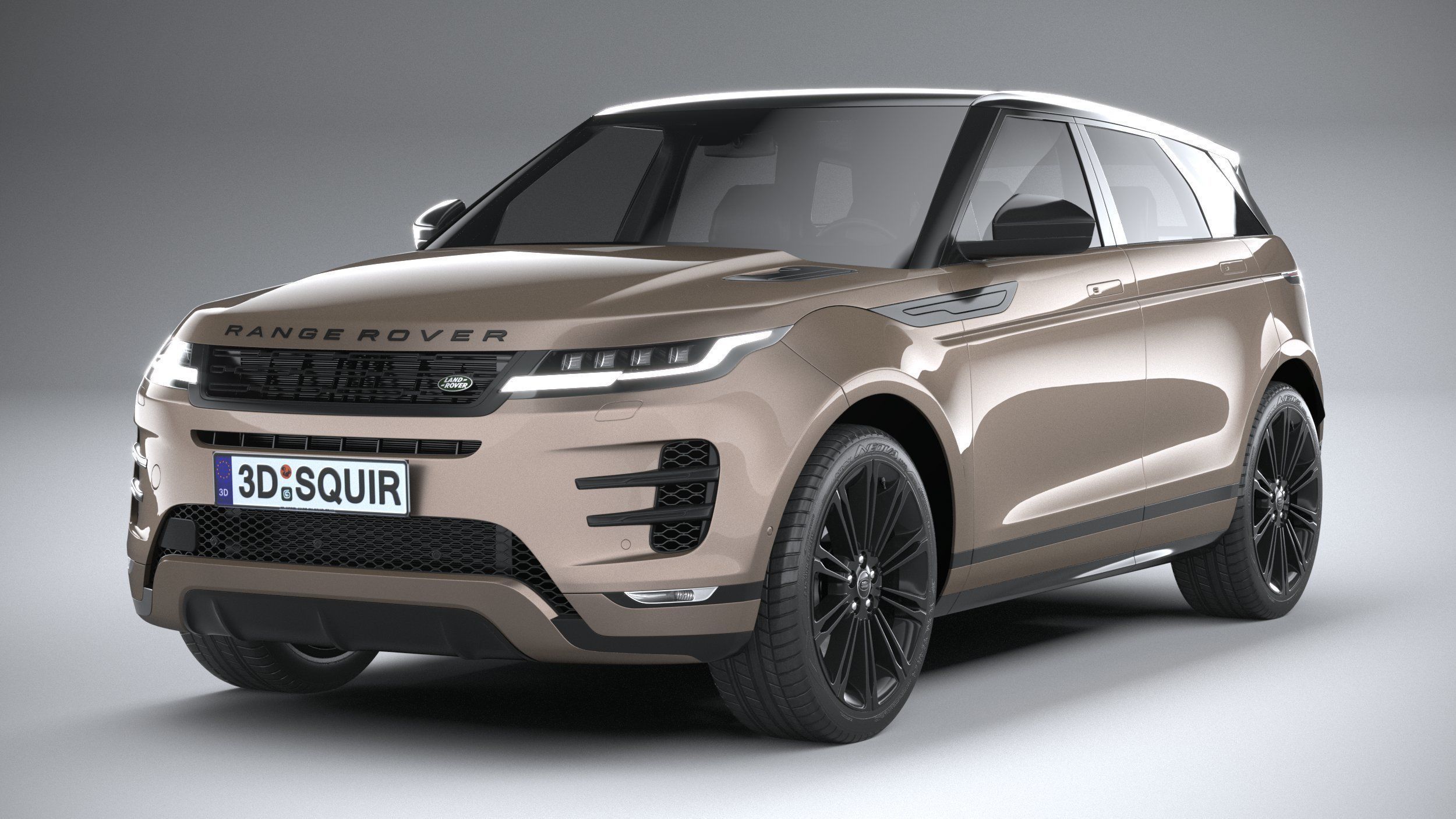 Land Rover Range Rover Evoque 2024 3D model_2