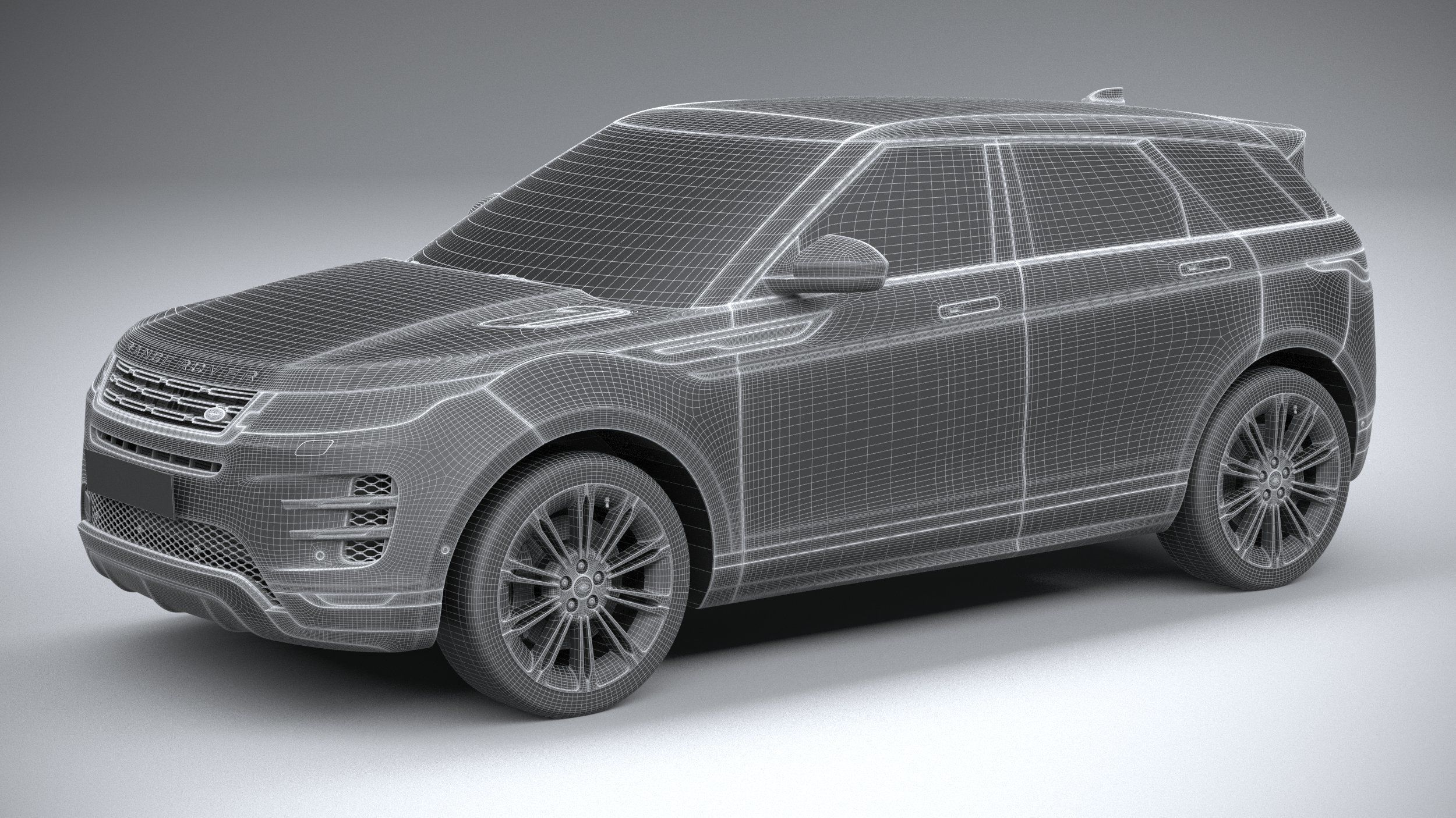Land Rover Range Rover Evoque 2024 3D model_26