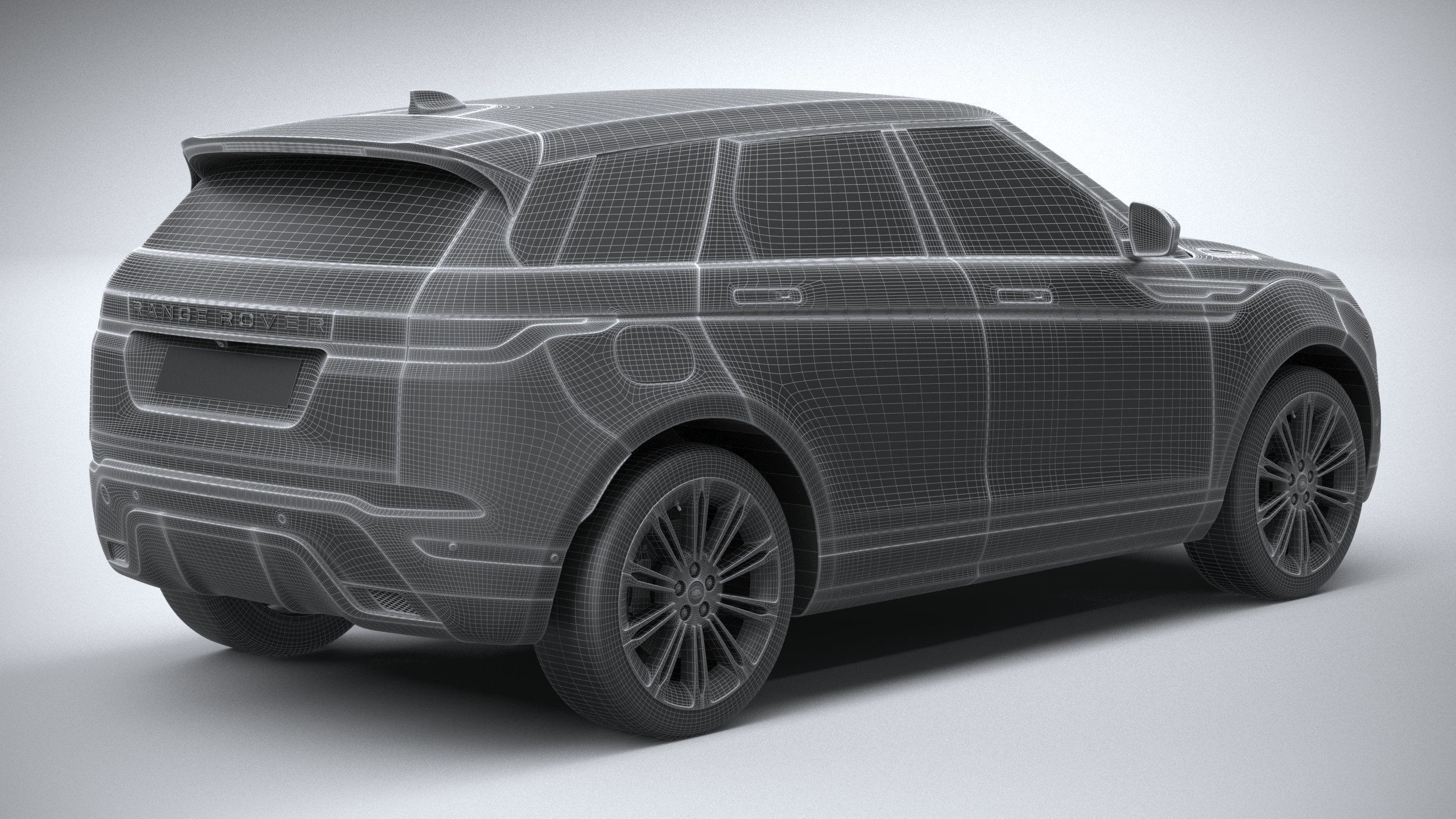 Land Rover Range Rover Evoque 2024 3D model_27