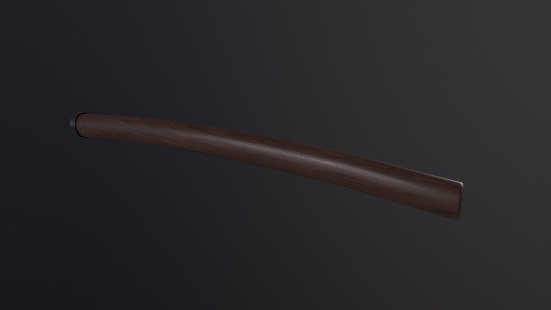 Ninja sword 3D Model Low-poly 3D model_6
