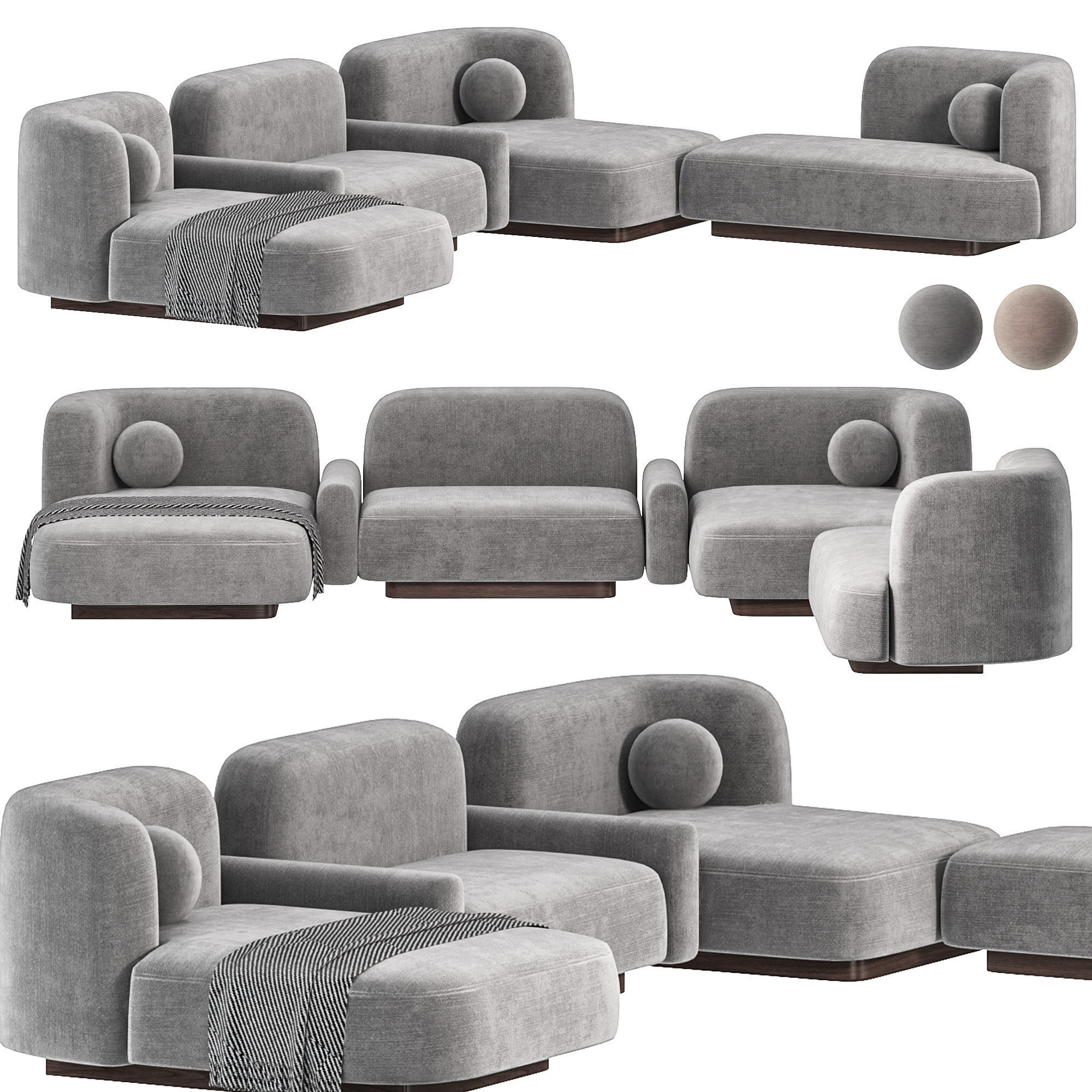 POP SOFA DELCOURT COLLECTION 3D model_3