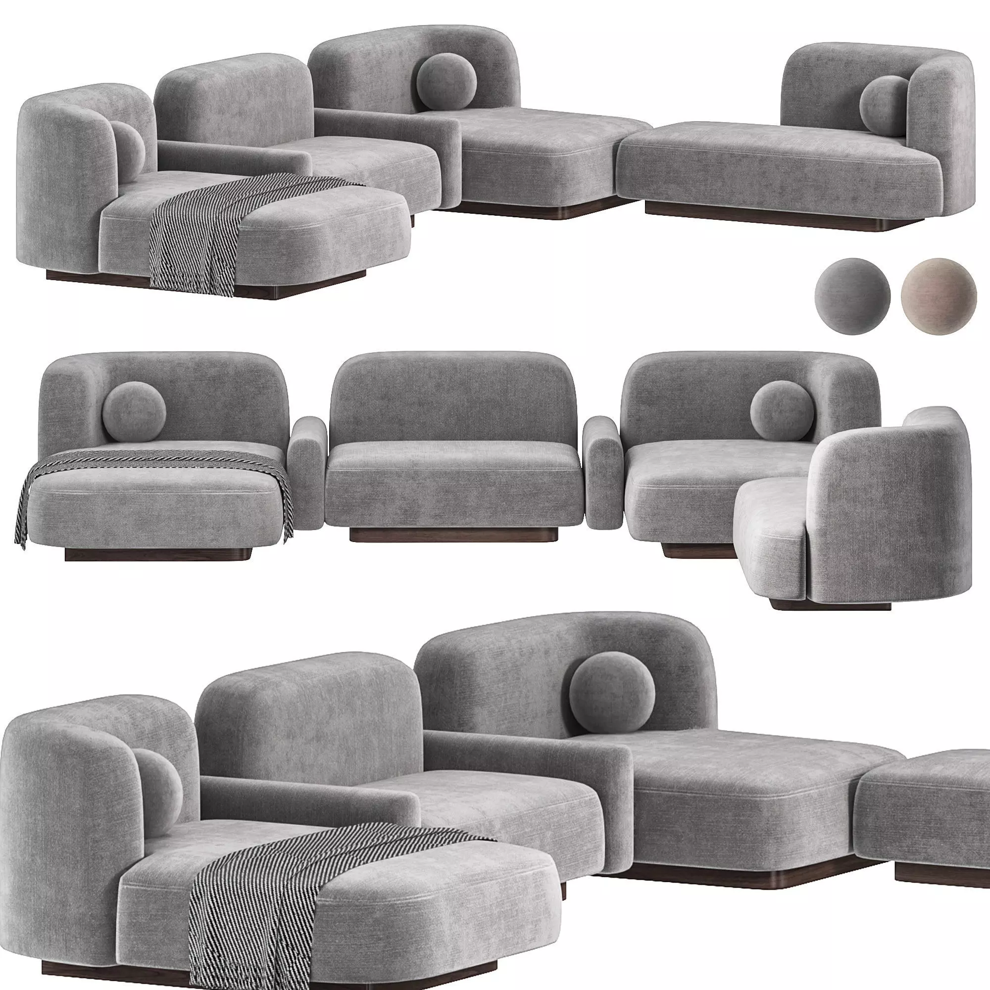 POP SOFA DELCOURT COLLECTION 3D model_0