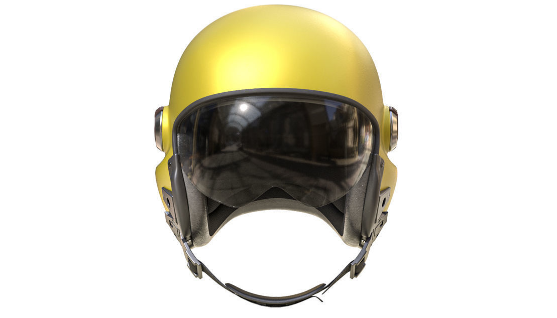 Msa gallet lh050 Pilot Helmet 3D model_2