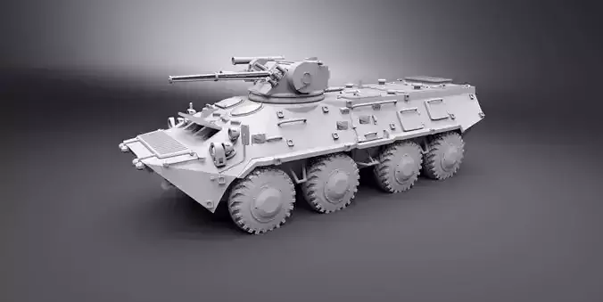BTR 3eU1 Scale model