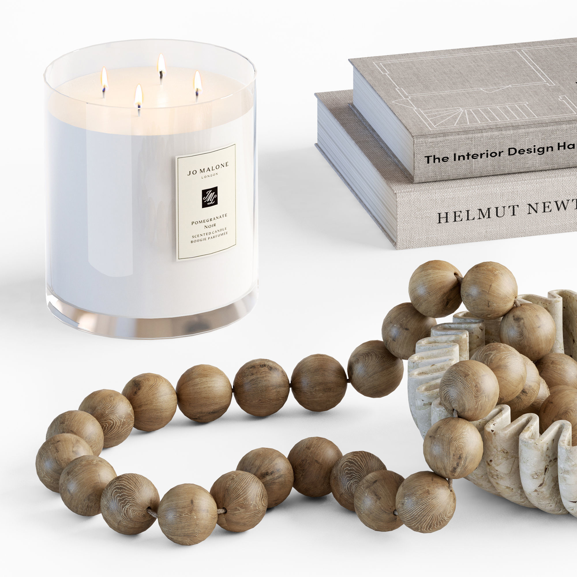 Coffee table decor 03 3D model_2