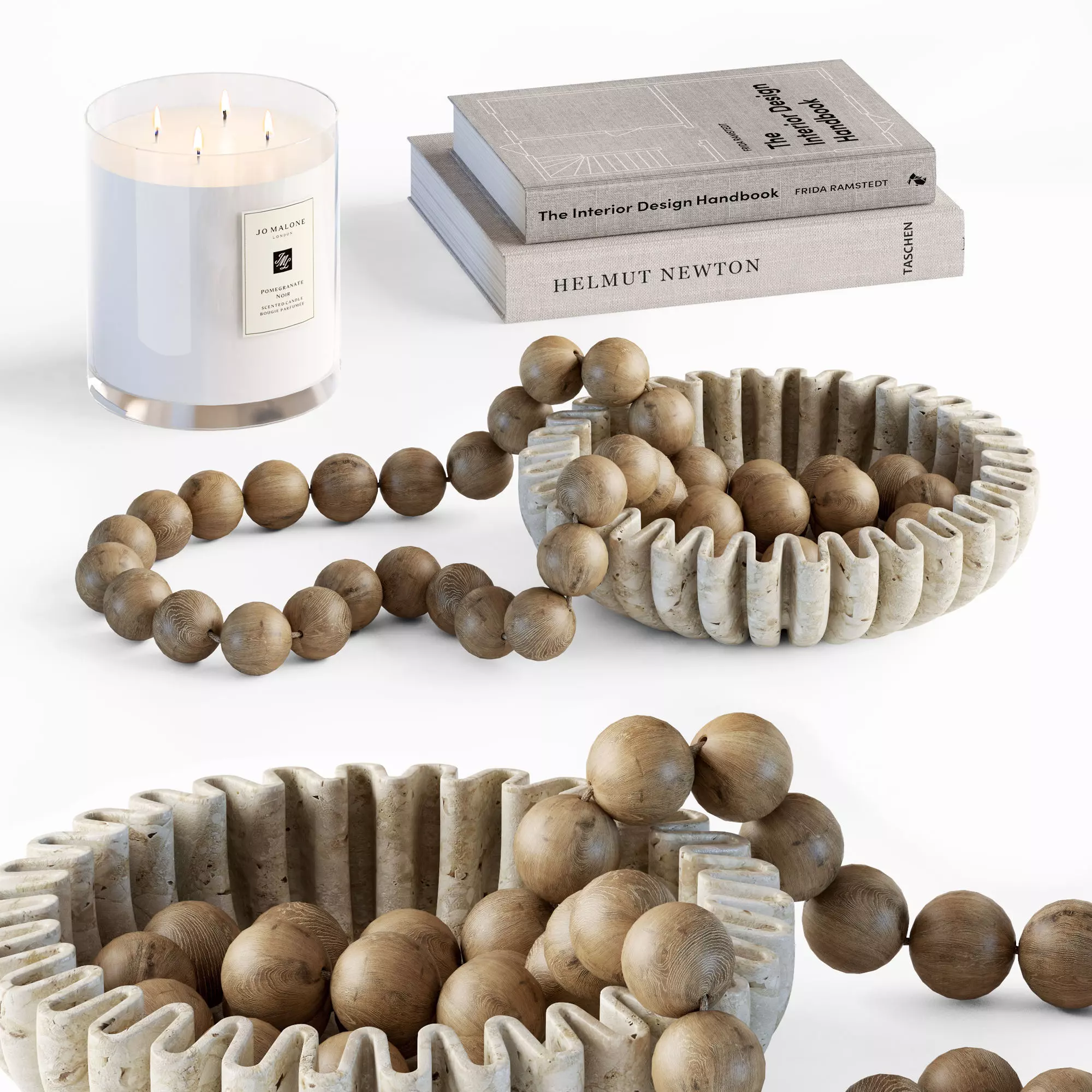 Coffee table decor 03 3D model_0