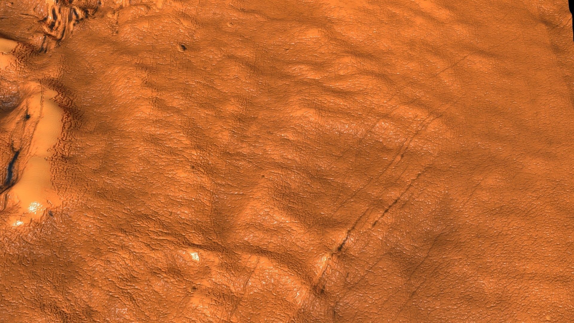 Mars Volcano 3D model_6