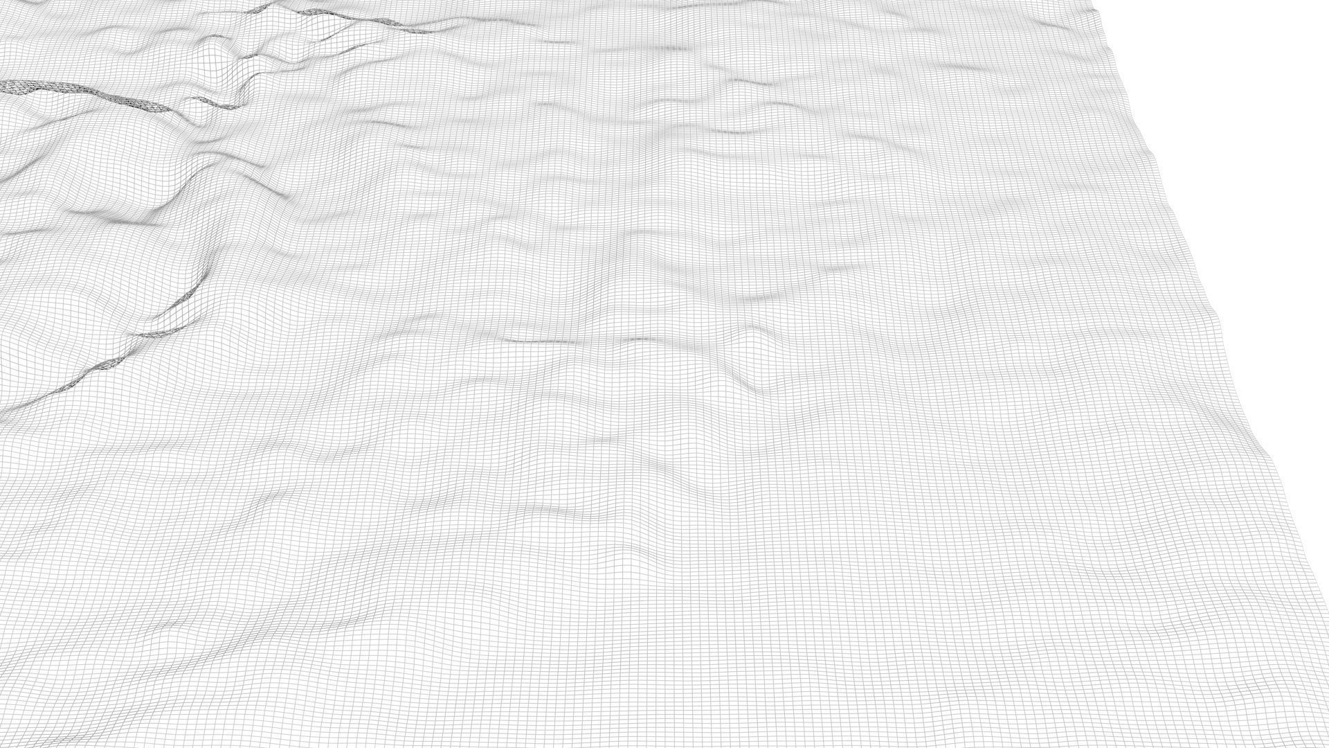 Mars Volcano 3D model_13