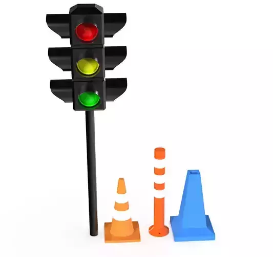 Traffic light Traffic Cone