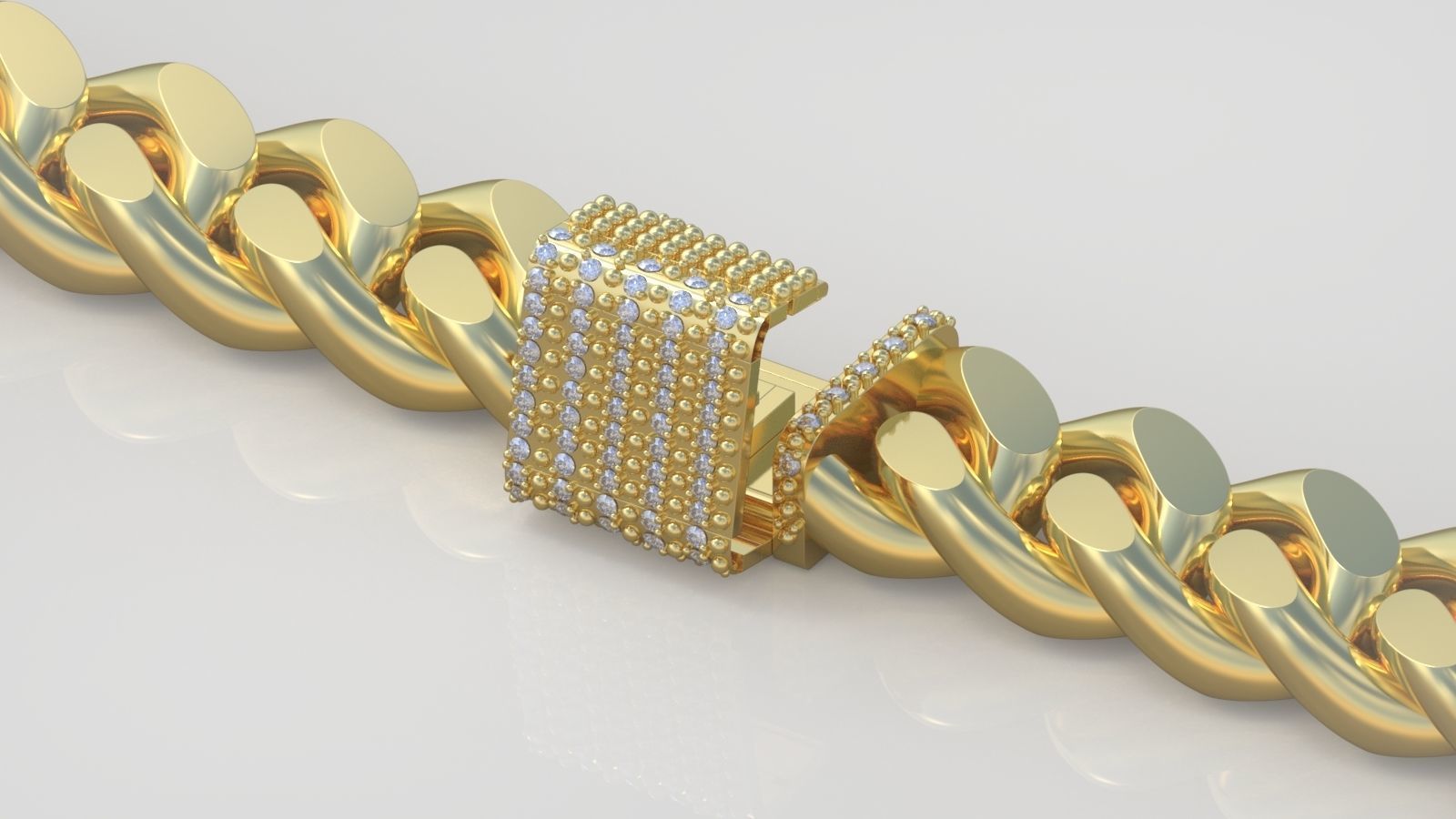 Bracelet model 3D printable model 0031-15 3D print model_6