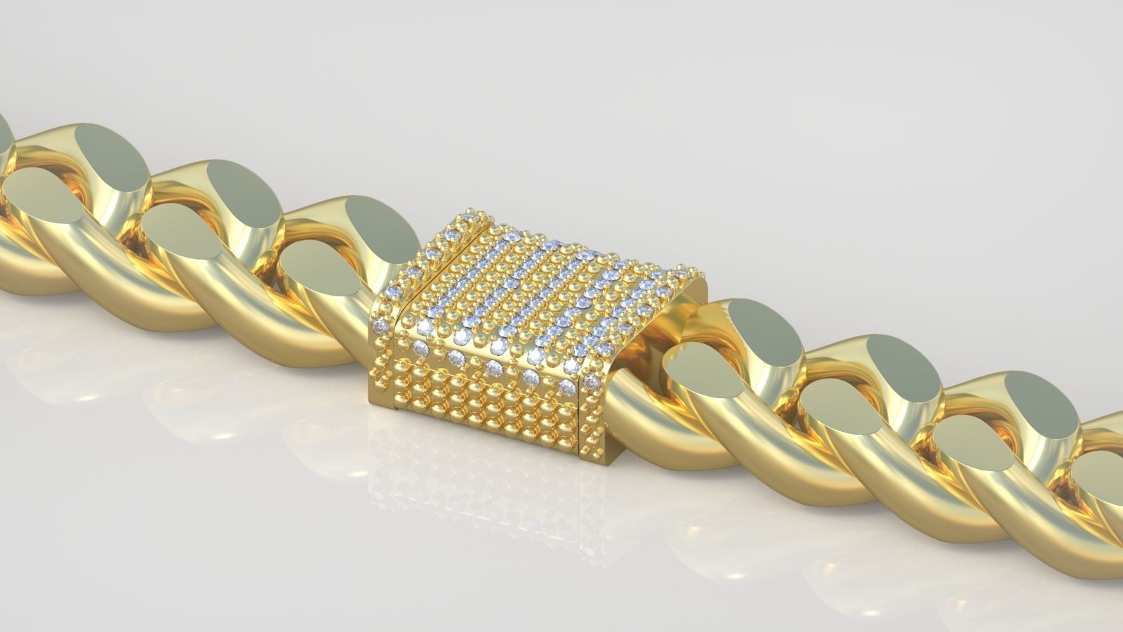 Bracelet model 3D printable model 0031-15 3D print model_11