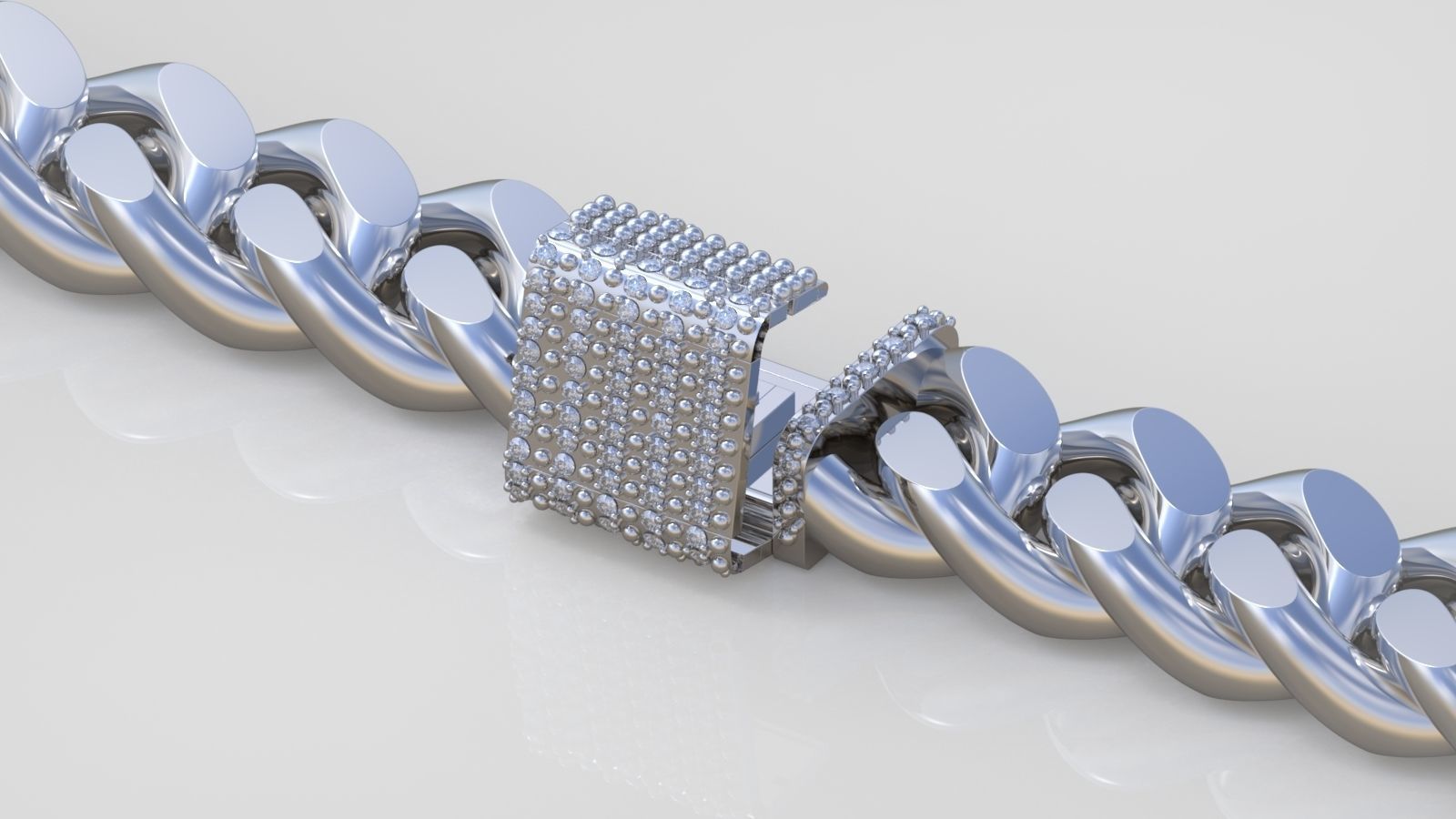 Bracelet model 3D printable model 0031-15 3D print model_7