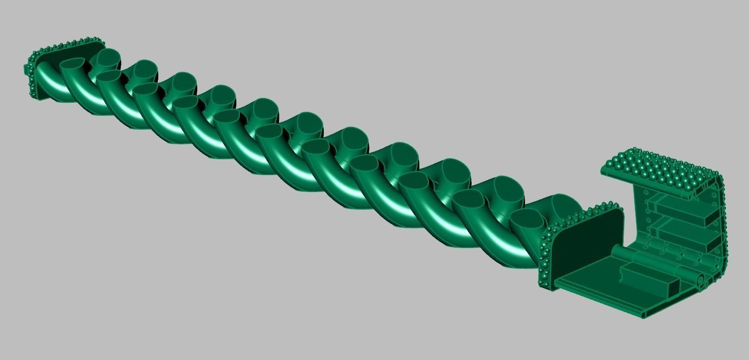 Bracelet model 3D printable model 0031-15 3D print model_23