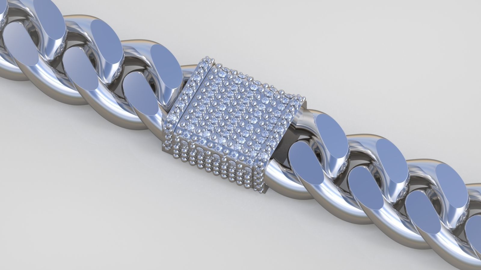 Bracelet model 3D printable model 0031-15 3D print model_1
