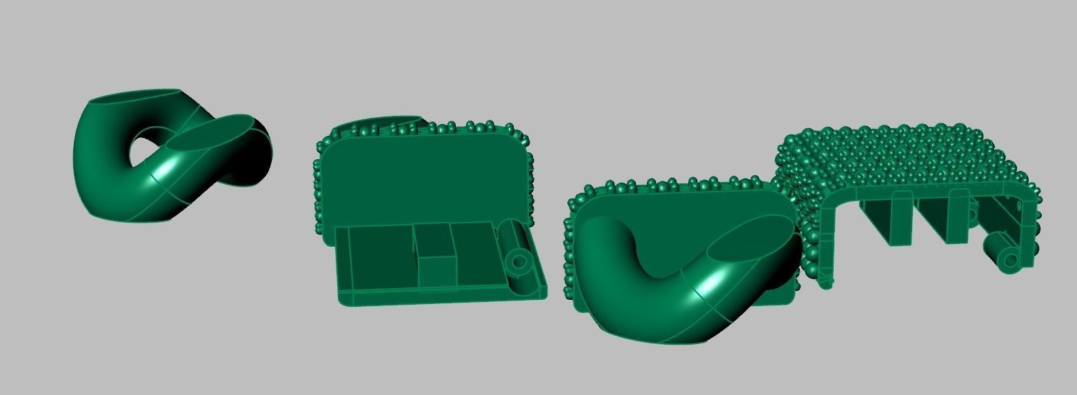 Bracelet model 3D printable model 0031-15 3D print model_16