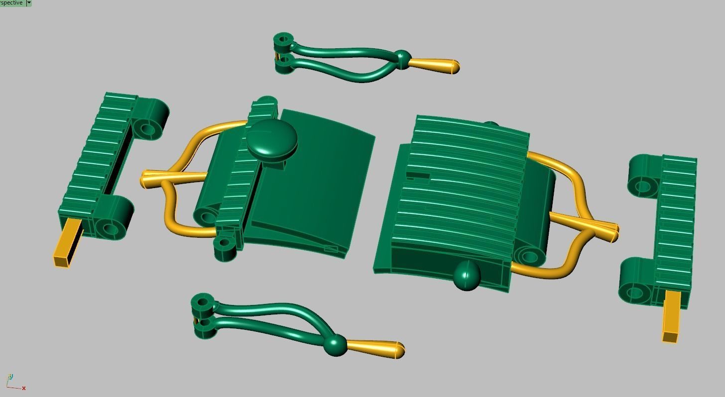 Bracelet model 3D printable model 0032-15 3D print model_11