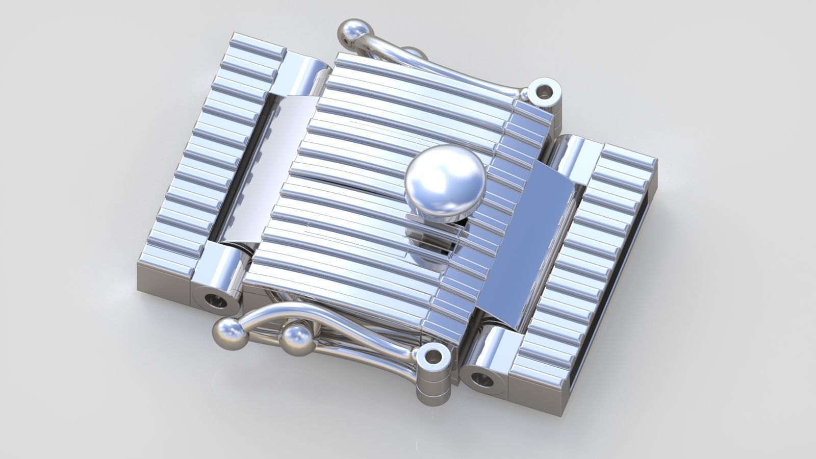 Bracelet model 3D printable model 0032-15 3D print model_3