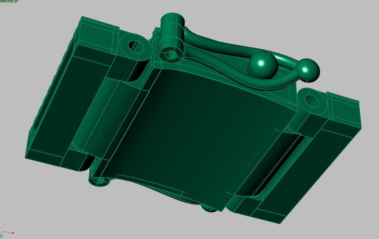 Bracelet model 3D printable model 0032-15 3D print model_13