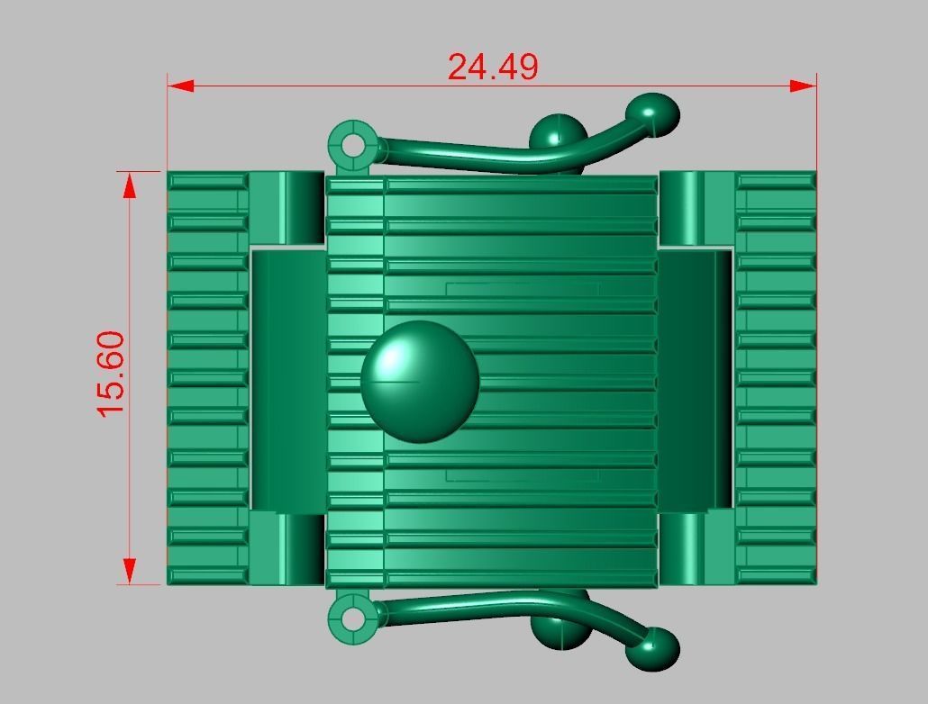 Bracelet model 3D printable model 0032-15 3D print model_10