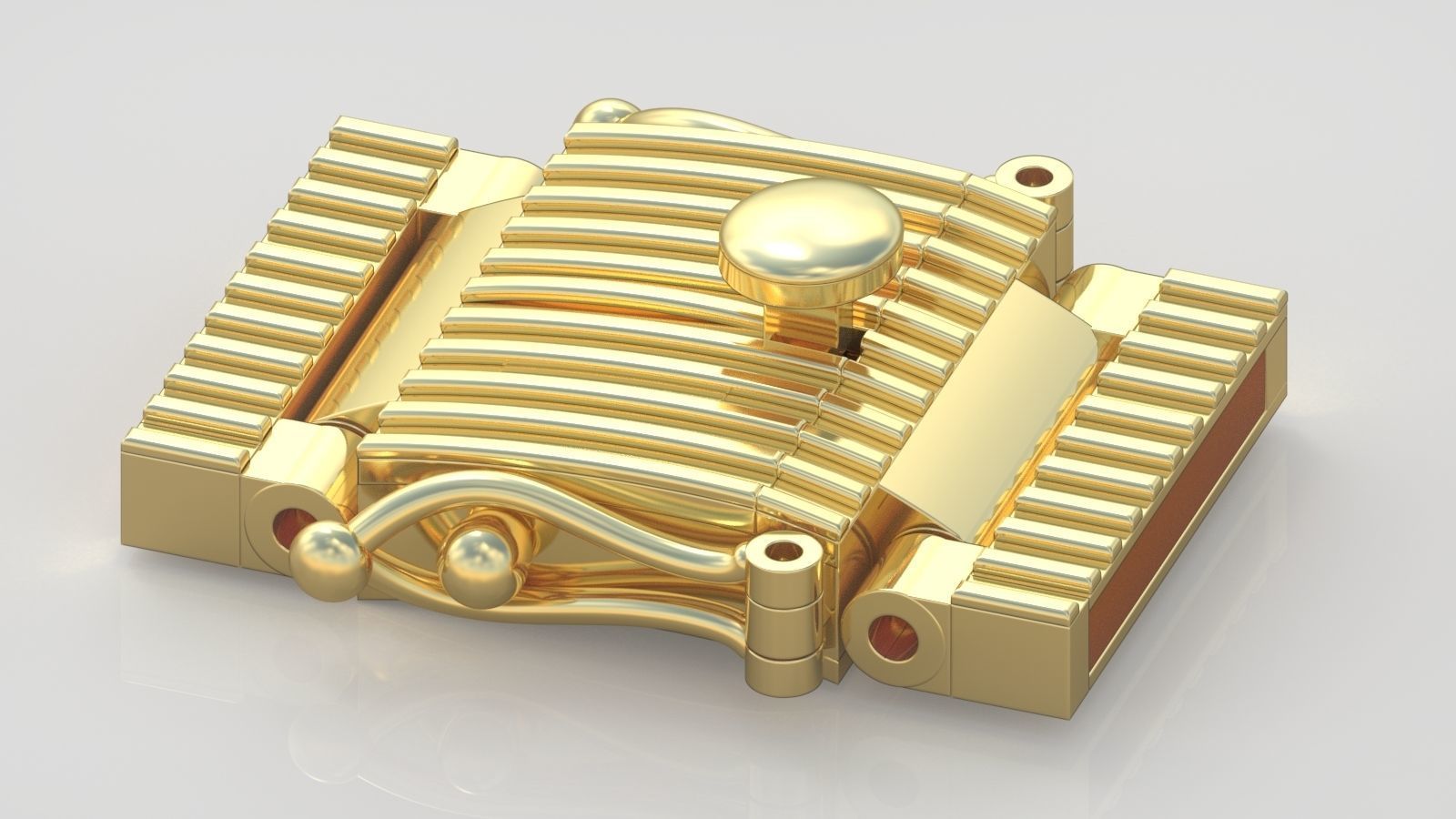 Bracelet model 3D printable model 0032-15 3D print model_5