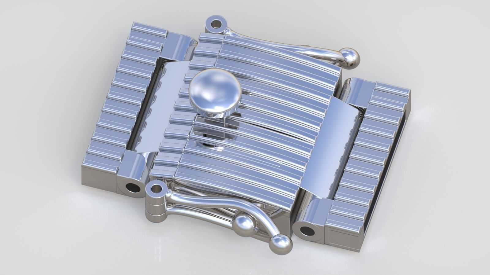 Bracelet model 3D printable model 0032-15 3D print model_6