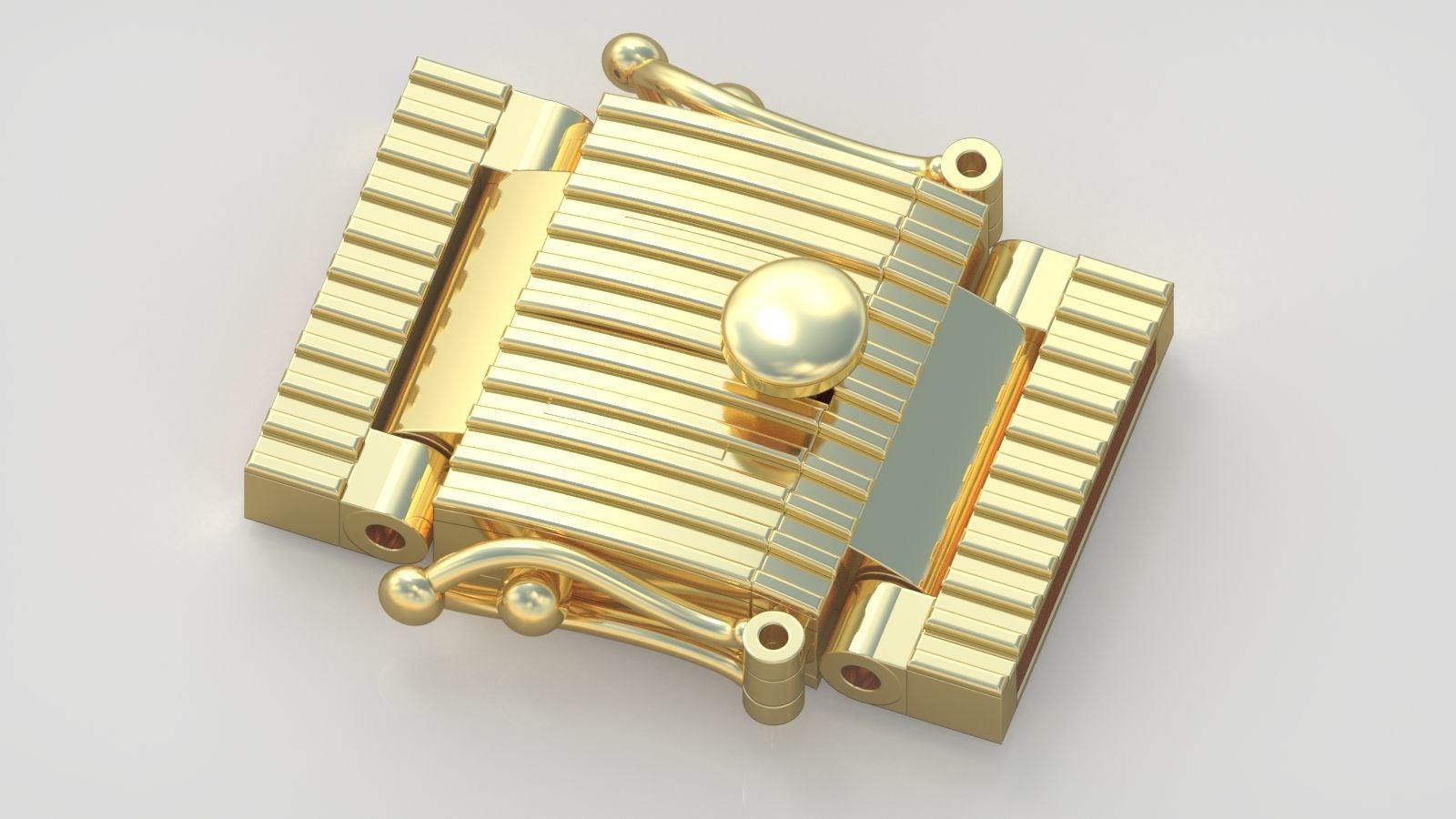 Bracelet model 3D printable model 0032-15 3D print model_2