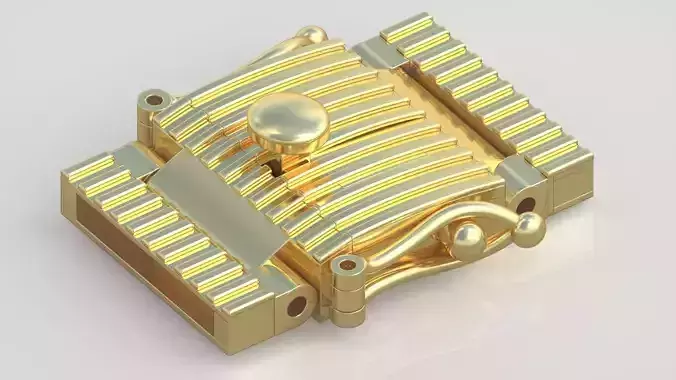 Bracelet model 3D printable model 0032-15 3D print model