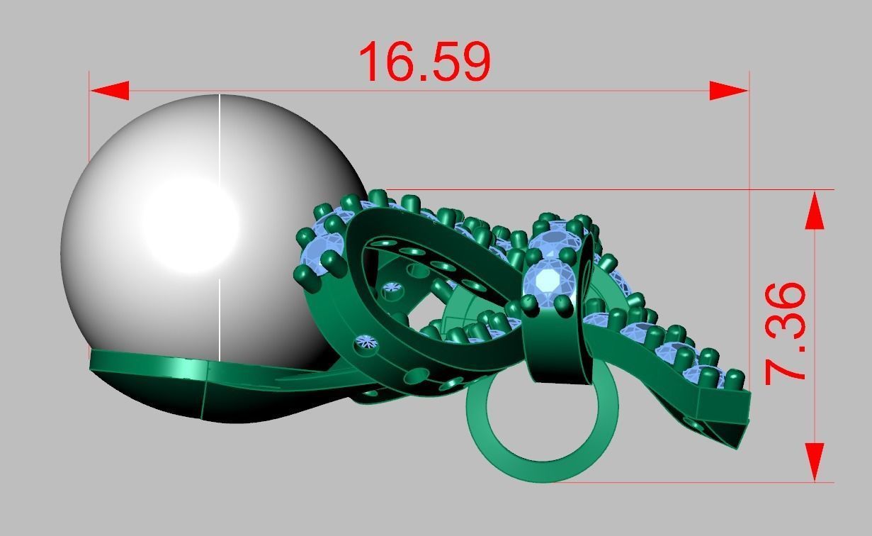 Pendant model 3D 0258 printable model15 3D print model_11