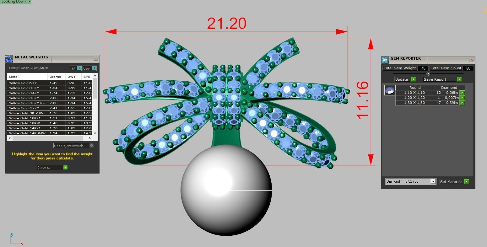 Pendant model 3D 0258 printable model15 3D print model_10