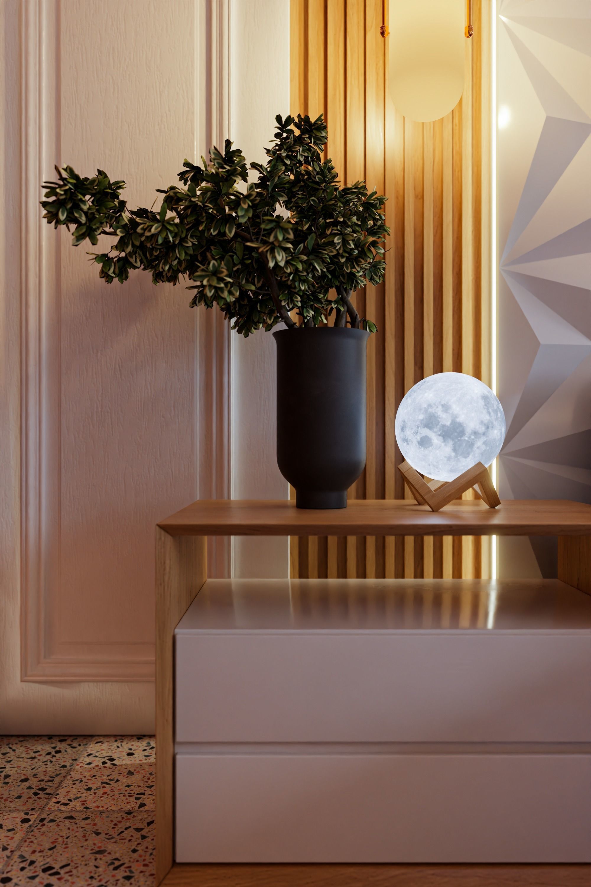 Modern interior scene Bedroom Luxury Design    Blender    Cycles 3D model_6