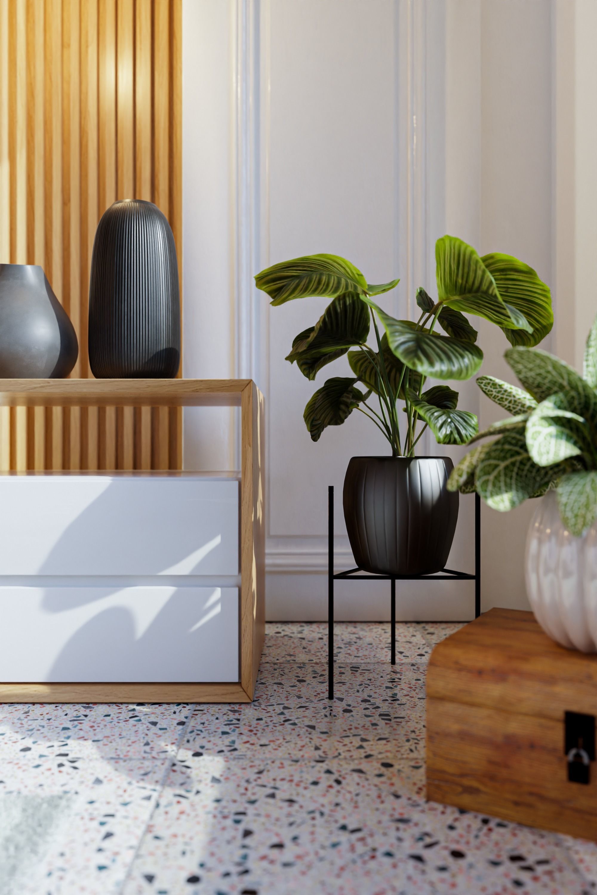 Modern interior scene Bedroom Luxury Design    Blender    Cycles 3D model_4