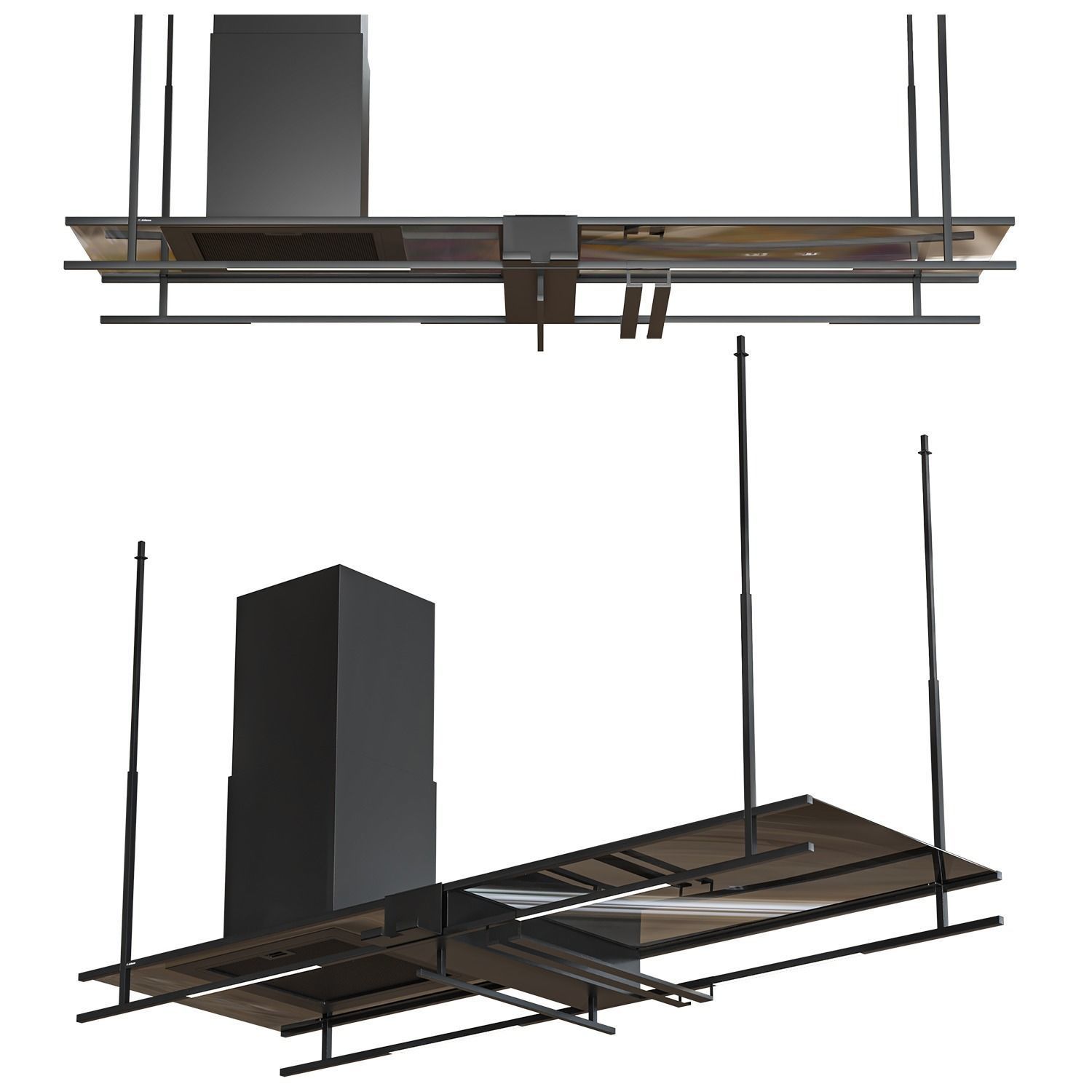 Airforce appliance set 3D model_1