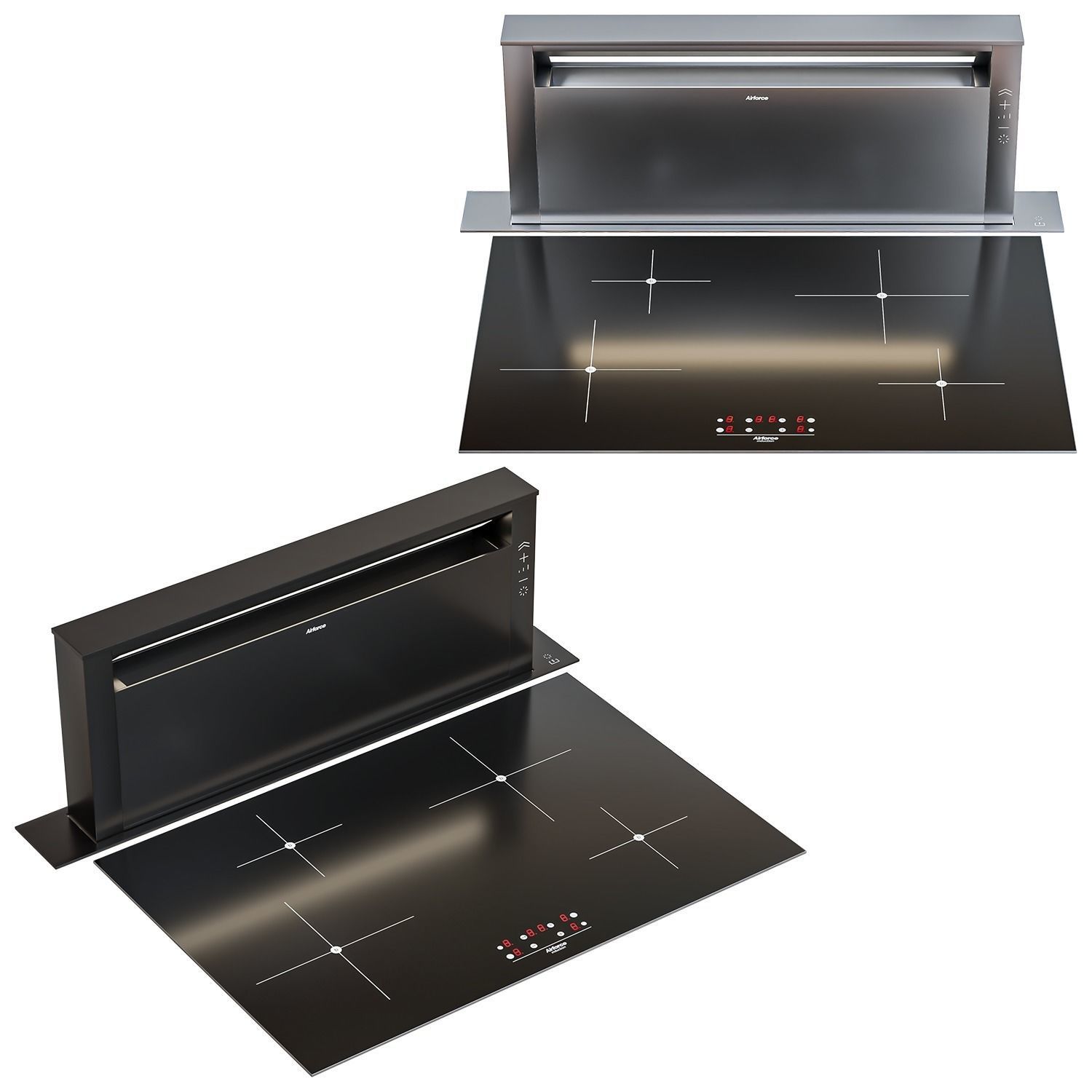 Airforce appliance set 3D model_5