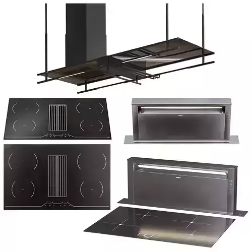Airforce appliance set 3D model