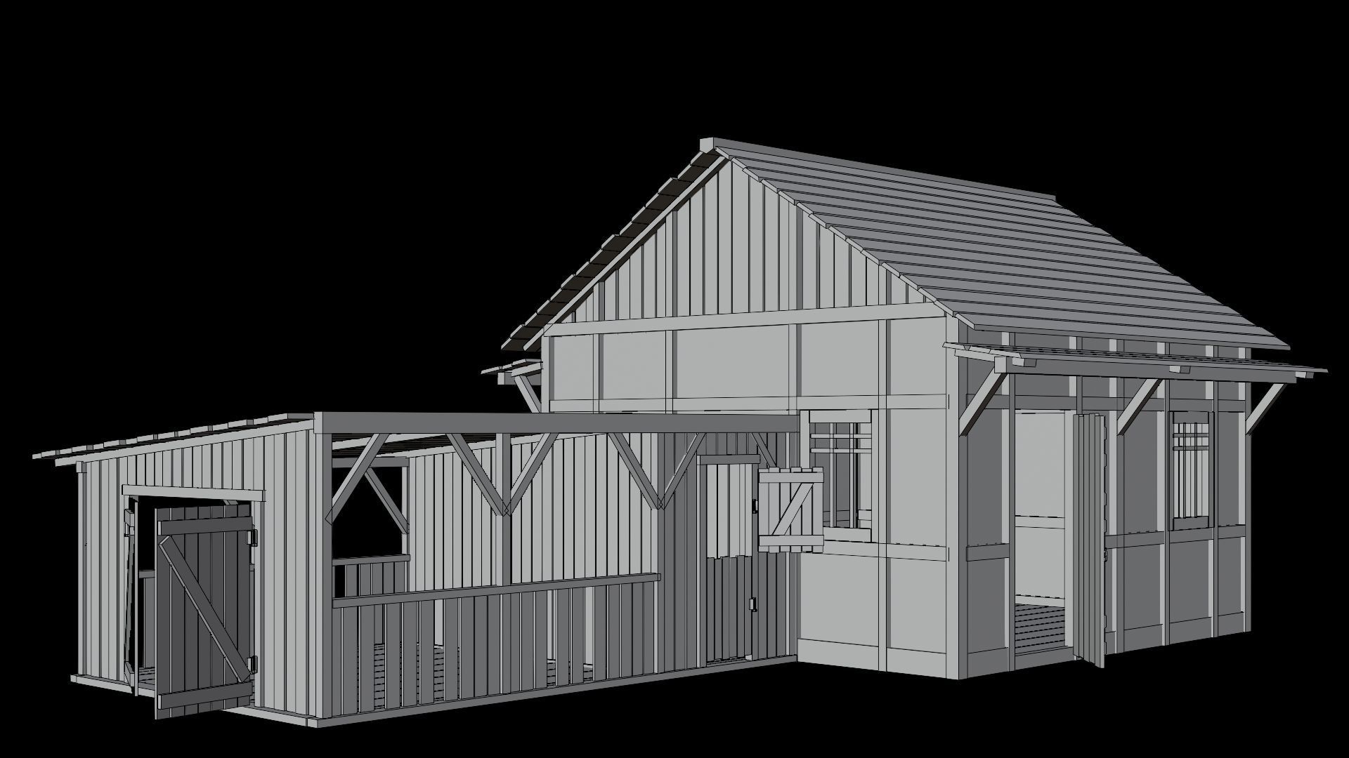 Medieval Village Asset 09 - 4K Textures Game Ready Low-poly 3D model_13